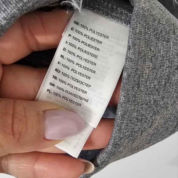 Nwot The North Face Pink and Gray Zip-Up Hoodie Jacket - Picture 3 of 7